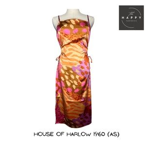 NWT House of Harlow 1960 Multi-Color Dress (S)